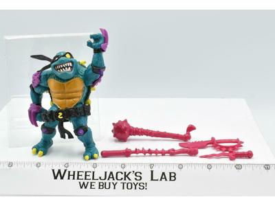 Slash 100% Complete Teenage Mutant Ninja Turtle TMNT 1990 Playmates Figure
