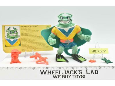 Ray Fillet 100% Complete Teenage Mutant Ninja Turtles TMNT 1990 Playmates