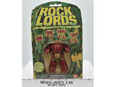 Brimstone SEALED MISB European Rock Lords GOBOTS 1986 Bandai Action Figure