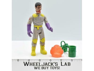 Winston Zeddemore Fright Features 100% Complete Real Ghostbusters 1987 Kenner