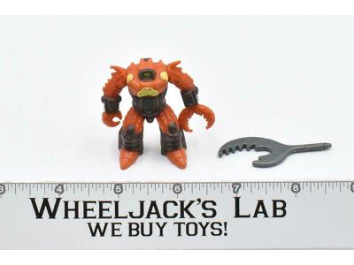 #28 Crusty Crab Battle Beasts 100% Complete Figure Vintage 1987 Hasbro Takara