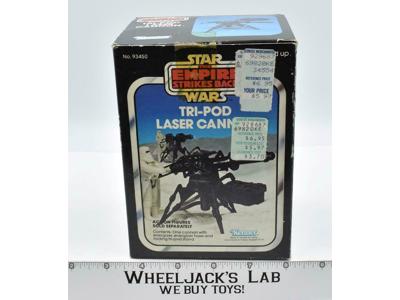 Tri-Pod Laser Cannon 100% Complete W/Box Star Wars ROTJ 1983 Kenner NEAR MINT