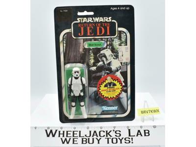 Biker Scout 65 Back Star Wars ROTJ 1984 Kenner Action Figure NEW MOSC