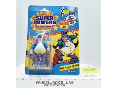 Penguin Master of Fowl Play Super Powers 1985 Kenner Vintage Action Figure MOSC