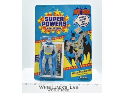 Batman Super Powers 1985 Kenner Vintage Figure MOSC NEW SEALED