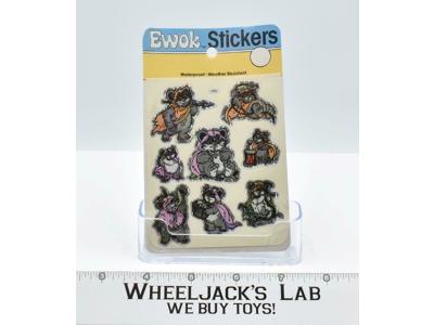 Ewok Stickers Drawing Board 1983 MOSC Vintage