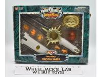 Cyrstal Saber WORKS Power Rangers Wild Force 2002 Bandai Complete W/Box