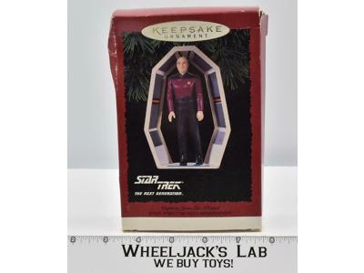 Captain Jean-Luc Picard Star Trek MIB Keepsake Ornament 1995 Hallmark
