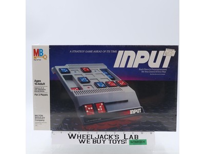 Input Strategy Game 1984 Milton Bradley Vintage NEW SEALED