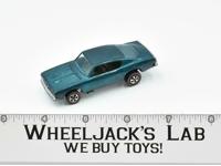Custom Barracuda Aqua 1968 Redline Hot Wheels Mattel Vintage RL
