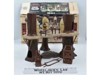 Endor Ewok Village Action Playset W Box Complete ROTJ Star Wars Vintage 1983
