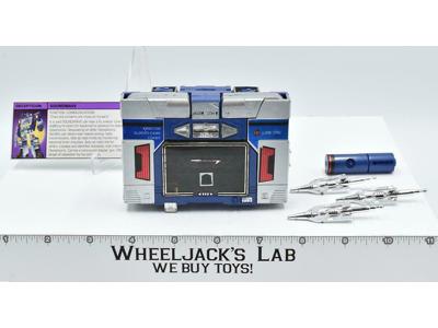 Soundwave WORKS 1984 Vintage G1 Transformers Hasbro Action Figure