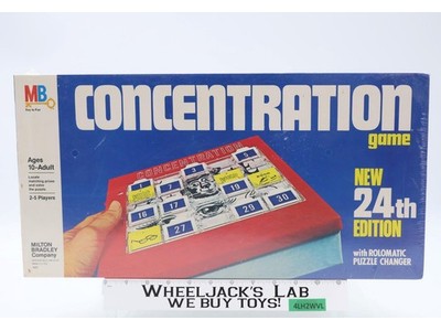 Concentration 24th Edition Board Game 1981 Milton Bradley Vintage NEW SEALED