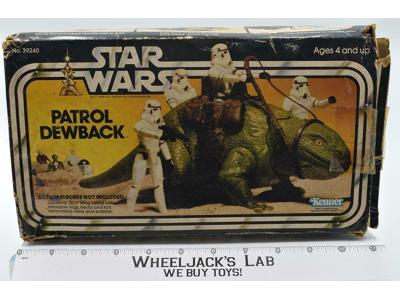 Dewback Patrol Lizard 100% Complete W/Box Star Wars A New Hope 1979 Vintage