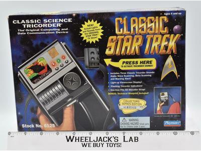 Classic Science Tricorder Star Trek 1995 Playmates Action Figure Toy MIB