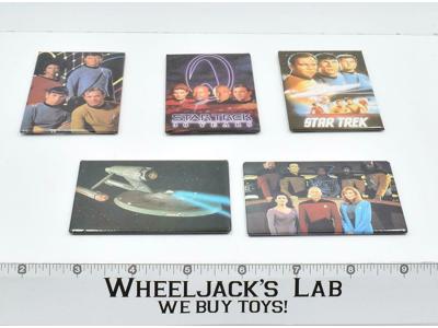 Lot of 4 Star Trek 3" Magnets 1993 ATA-BOY