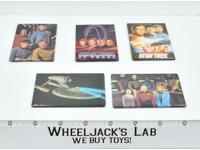 Lot of 4 Star Trek 3" Magnets 1993 ATA-BOY