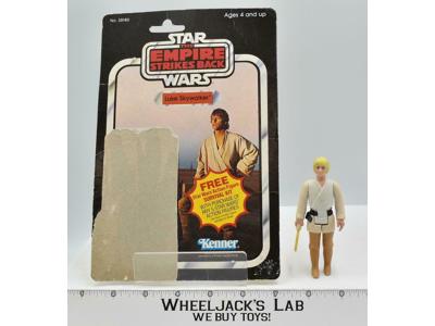 Luke Skywalker Farmboy 100% Complete 41 Back ESB Star Wars 1980 NO REPRO