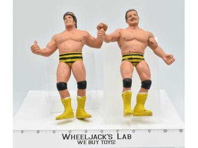 Killer Bees Brian Blair &amp; Jim Brunzell 1986 WWF LJN 8" Wrestling Action Figure