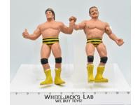 Killer Bees Brian Blair &amp; Jim Brunzell 1986 WWF LJN 8" Wrestling Action Figure