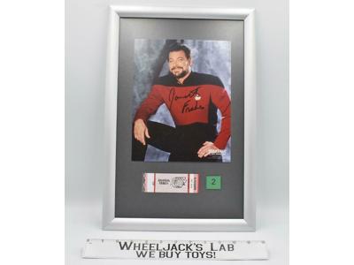Commander Riker #2 Star Trek Next Gen. Jonathan Frakes AUTOGRAPHED 8x10 Picture