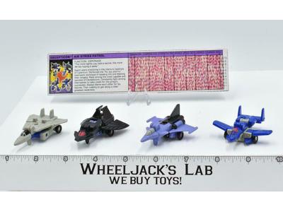 Air Strike Patrol Micromasters 100% Complete 1989 G1 Transformers Vintage