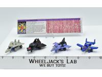 Air Strike Patrol Micromasters 100% Complete 1989 G1 Transformers Vintage