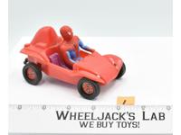 Spiderman #1 Plastic Car 1976 Azrak-Hamway Vintage Toy Car