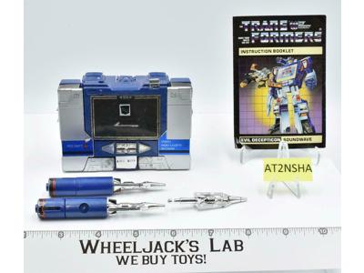 Soundwave 100% Complete WORKS 1985 Vintage G1 Transformers Action Figure