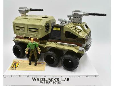Armadillo Assault &amp; Duke 100% Complete BTR G.I. Joe Built To Rule Hasbro 2003