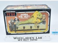 Jabba The Hutt Action Playset Complete W/Box Star Wars ROTJ 1983 Kenner Vintage