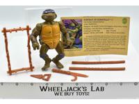 Donatello Hard Head Teenage Mutant Ninja Turtle Vintage 1988 Playmates Toys