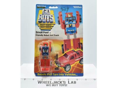 Small Foot Friendly Robot 4x4 Truck MOSC NEW Gobots 1984 Tonka Action Figure