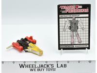 Powerdasher JET 100% Complete Vintage 1985 G1 Transformers Hasbro Action Figure