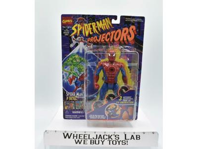 Spiderman Projectors Marvel Comics Action Figure ToyBiz 1994 MOSC