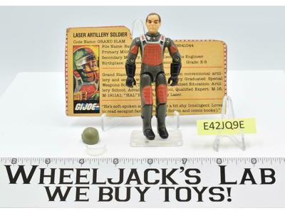 Grand Slam V1.5 Swivel Arms 100% Complete 1983 GI Joe Hasbro Action Figure