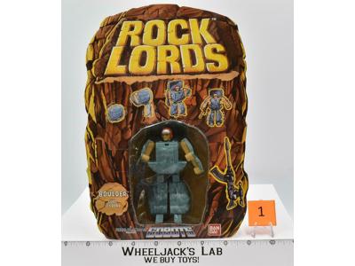 Boulder #1 SEALED MISB European Rock Lords GOBOTS 1986 Bandai Action Figure