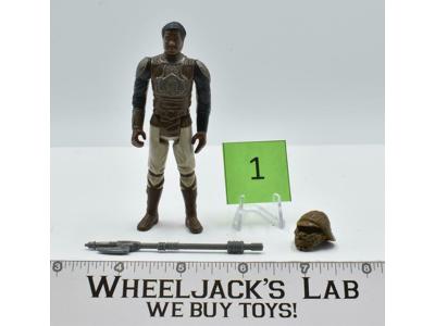 Lando Calrissian Skiff Guard #1 100% Complete Star Wars 1983 Kenner NO REPRO