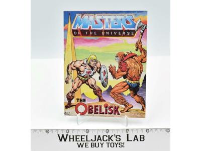 The Obelisk Mini Comic He-Man Masters of the Universe 1984 MOTU