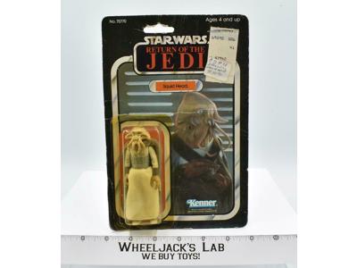 Squid Head W/Card 65 Back Star Wars ROTJ Kenner Action Figure