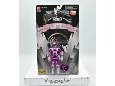 Pink Ranger Movie Edition NEW MOSC Mighty Morphin Power Rangers 1995 Bandai