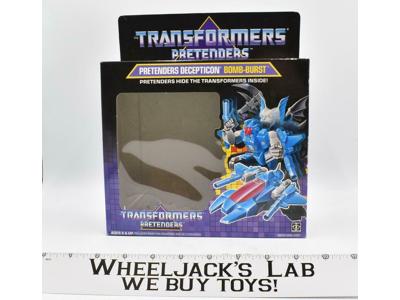Bomb-Burst Box Only 1988 Action Figure Vintage Hasbro G1 Transformers