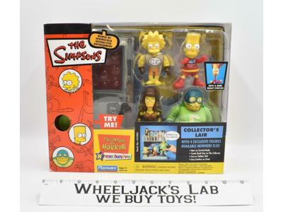 The Simpsons Treehouse Of Horror NEW MISB 2003 Playmates