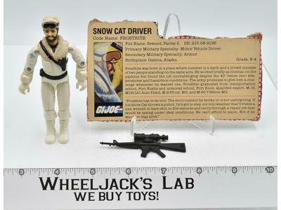 Frostbite V1 100% Complete GI Joe ARAH Vintage Hasbro 1985 Action Figure