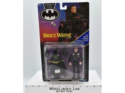 Bruce Wayne W/Quick Change Armor MOSC NEW Batman Kenner 1991 Action Figure