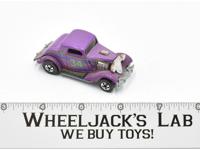 Purple '34 Ford Hot Rod Blackwall Mattel Vintage Hot Wheels 1979