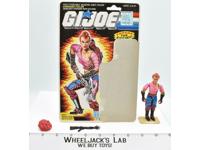Zarana V1 100% Complete W CARD 1986 GI Joe Hasbro Vintage Action Figure