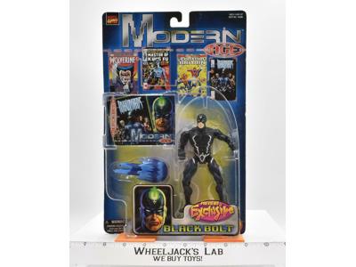 Black Bolt Modern Age Marvel Comics 1999 Toy Biz NEW MOSC Action Figure