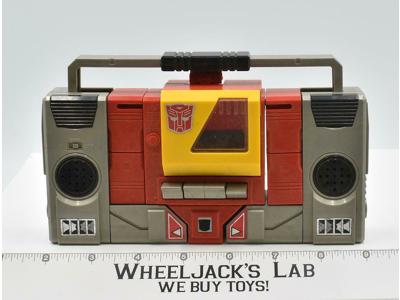 Blaster 1985 Vintage G1 Transformers Boombox Action Figure