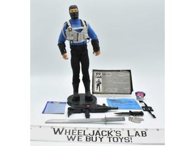 Snake Eyes Karate Choppin' GI Joe Hall of Fame 1993 Hasbro 12" Action Figure